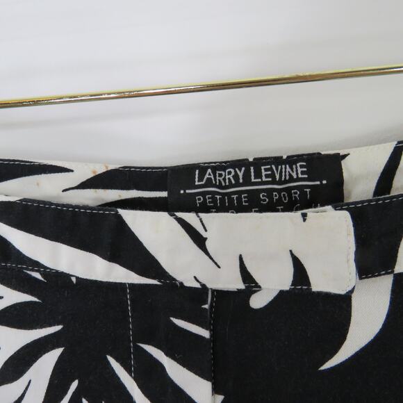 90s Vintage Larry Levine Tropical Pants High Rise Mom Pants 30" - Picture 6 of 7
